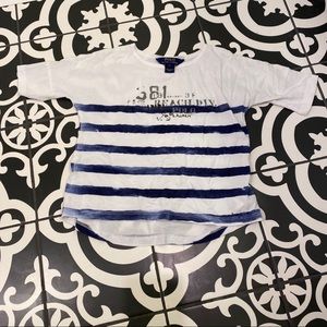 Polo Nautical Dolman Tee